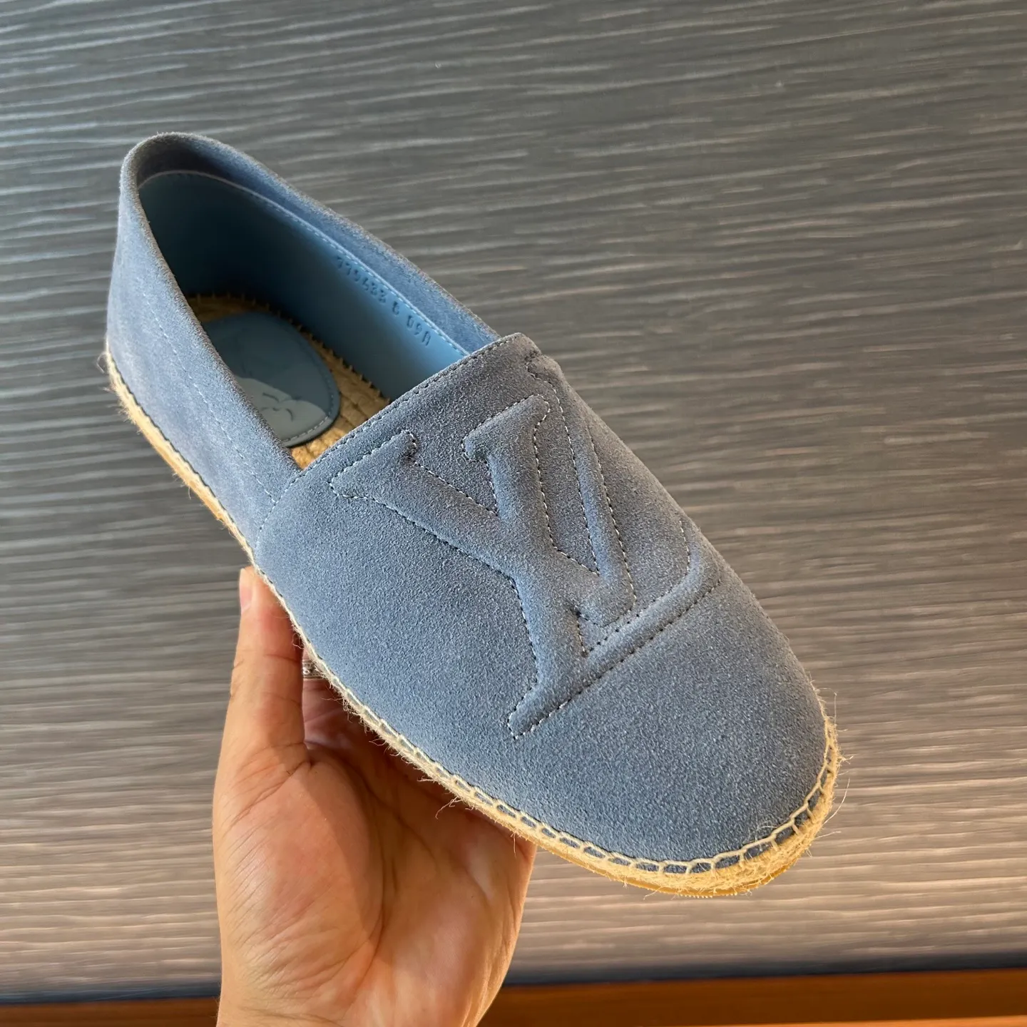 [L Family] Top P: 720💰-Size: 39-44 (customized at 38.45.46) L Family Freesstyle Men's Fisherman Shoes. 2026 Overseas🎆🎆[Spring and Summer New Style: Lv Fisherman Shoes] Material: calf suede, cowhide𥚃, rubber injection process, hemp rope with rubber outsole.